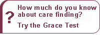 How much do you know about care finding? Try the Grace Care Test.